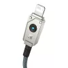 USB-A–Lightning-kaapeli Baseus 1 m 5 V 2,4 A valkoinen, USB PD, 480 Mbit/s