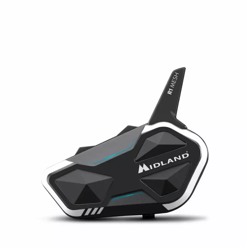 Midland R1 MESH SINGLE moottoripyörän kommunikaattori