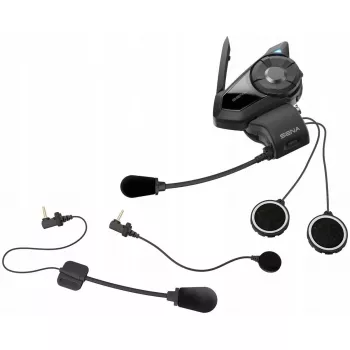Headset Sena 30K moottoripyörän puhelinjärjestelmä 2000 m musta 30K-03
