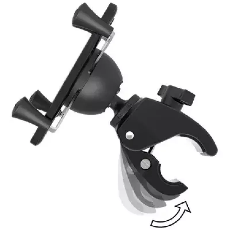 Puhelinteline RAM Mounts X-Grip Low Profile Tough-Claw -pohjalla