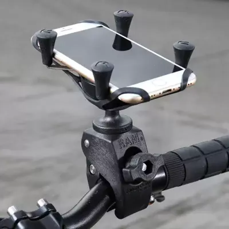 Puhelinteline RAM Mounts X-Grip Low Profile Tough-Claw -pohjalla