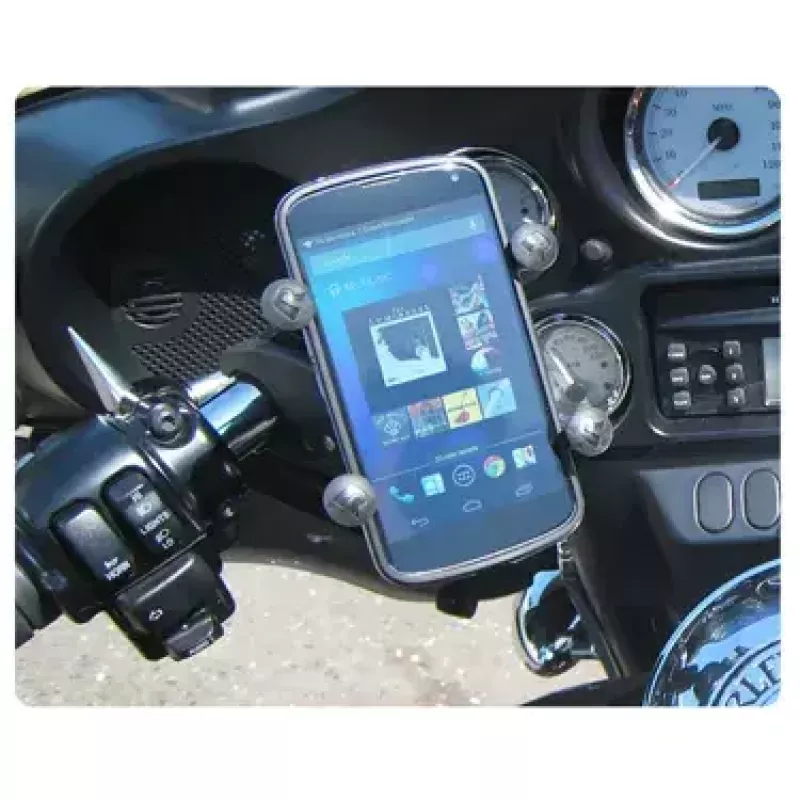 Puhelinteline RAM Mounts X-Grip Low Profile Tough-Claw -pohjalla