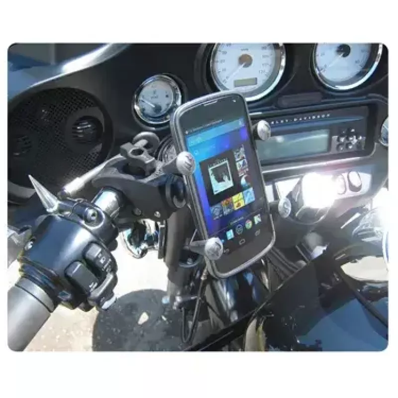 Puhelinteline RAM Mounts X-Grip Low Profile Tough-Claw -pohjalla