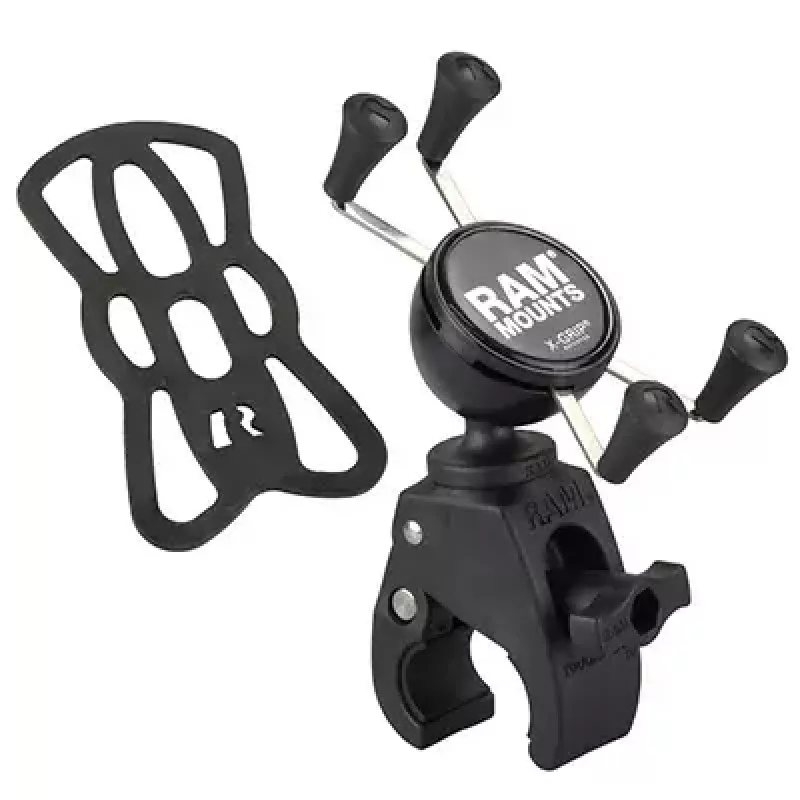 Puhelinteline RAM Mounts X-Grip Low Profile Tough-Claw -pohjalla