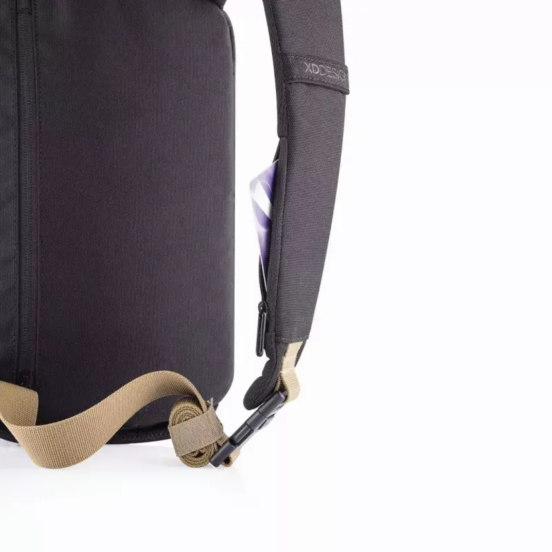 XD Design Bobby Sling P705.781 varkaudenestoreppu olan yli, musta
