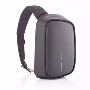 Varkaudenestoreppu XDDESIGN Bobby Sling – musta, vedenpitävä, RFID-taskut, tablettitasku, 4 l, 530 g