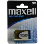 Maxell 9V 6LR61 (6LF22) alkaliparisto, 1 kpl