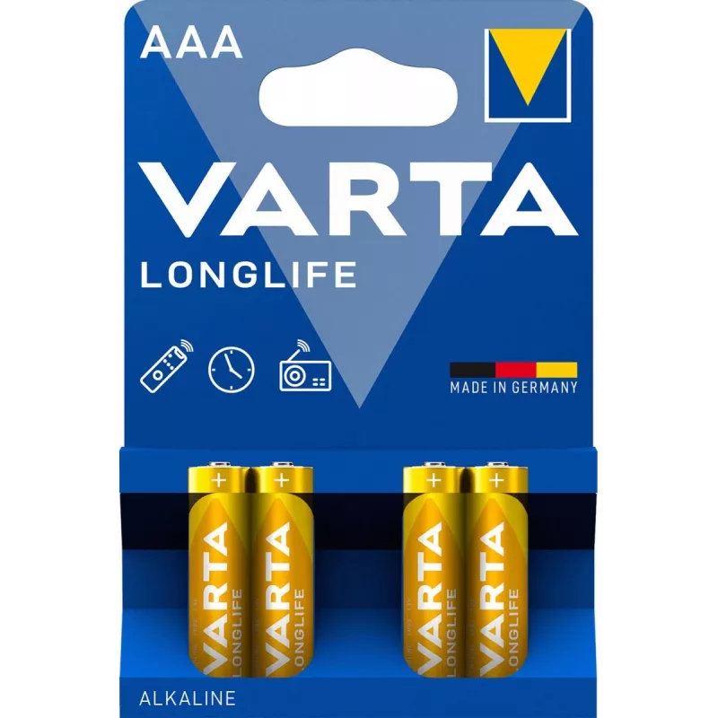 VARTA Longlife Micro AAA LR03 1x4