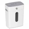 HP OneShred 8CC 2801 paperinsilppuri, mikrosilppu 5x18 mm, P-4, 8 arkkia, 15 l, 68 dB, vaaleanharmaa