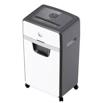HP OneShred 24CC paperisilppuri partikkelileikkaus 65 dB 22 cm valkoinen, musta