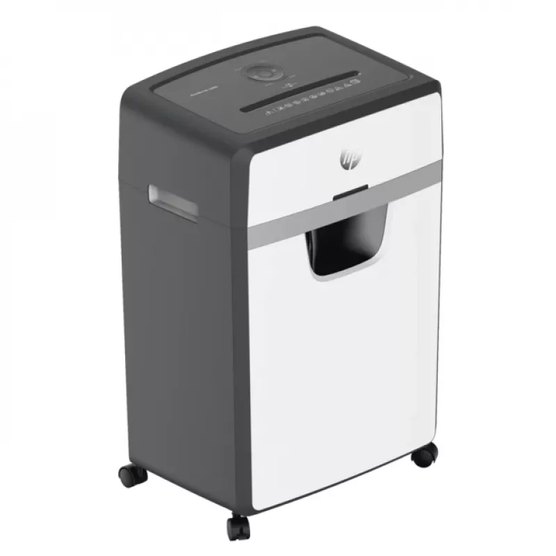 HP OneShred 24CC paperisilppuri partikkelileikkaus 65 dB 22 cm valkoinen, musta
