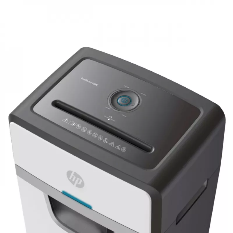 HP 2808 paperisilppuri mikroleikkaus 65 dB 22 cm valkoinen, musta