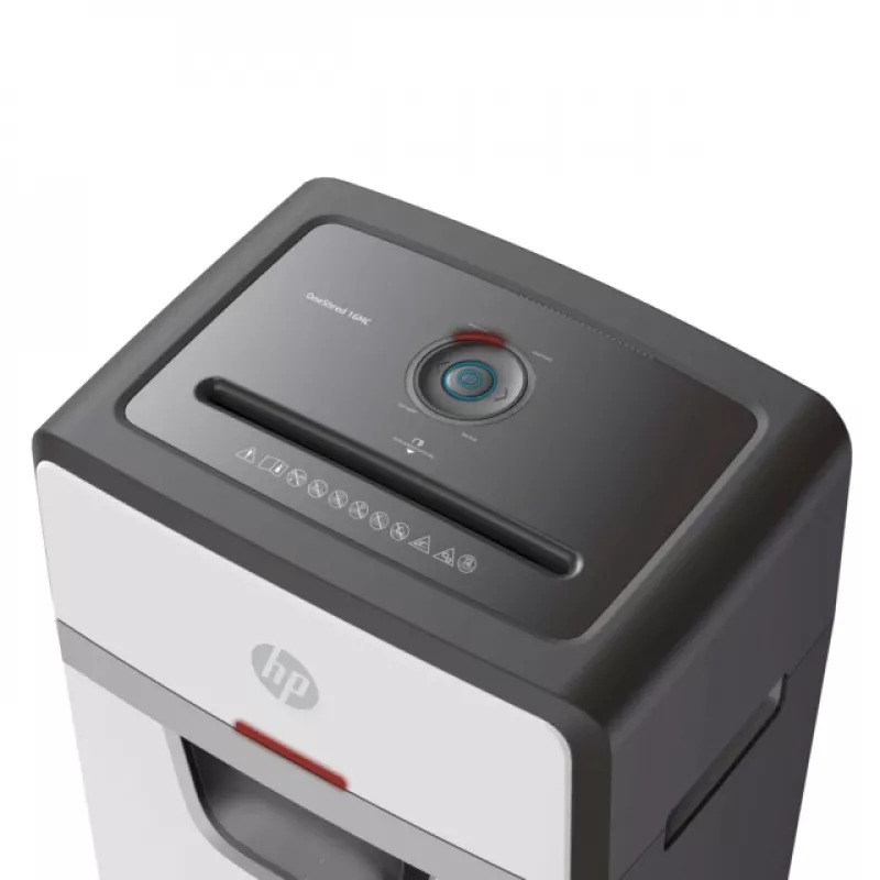 HP 2808 paperisilppuri mikroleikkaus 65 dB 22 cm valkoinen, musta