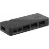 Aerocool MIRAGE12PRO sarja 3xTuuletin PC 12cm ARGB 6 Pins Hub hiljainen musta