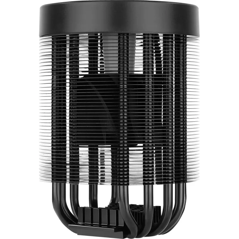 Ilmajäähdytin AEROCOOL Mirage 5, 5 lämpöputkea 6 mm, 60 mm tuuletin, TDP 150 W, musta