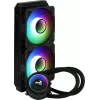 Aerocool PGS Mirage L240 ARGB prosessorin nestejäähdytin, 2300 r/min, 4-pinninen, musta
