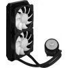 Aerocool PGS Mirage L240 ARGB prosessorin nestejäähdytin, 2300 r/min, 4-pinninen, musta