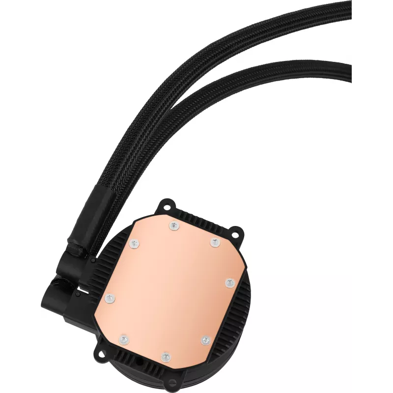 Aerocool PGS Mirage L240 ARGB prosessorin nestejäähdytin, 2300 r/min, 4-pinninen, musta