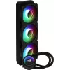 Aerocool MIRAGEL360 neste-CPU-jäähdytys 3x12cm ARGB-tuuletin TDP 550W musta
