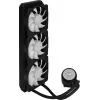 Aerocool MIRAGEL360 neste-CPU-jäähdytys 3x12cm ARGB-tuuletin TDP 550W musta