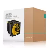 Ilmajäähdytin DeepCool AK620 Zero Dark Zoria 12 cm musta keltainen