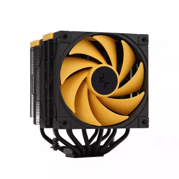 Ilmajäähdytin DeepCool AK620 Zero Dark Zoria 12 cm musta keltainen