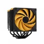 Ilmajäähdytin DeepCool AK620 Zero Dark Zoria 12 cm musta keltainen