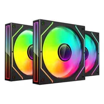 Mars Gaming MF3DPROKIT tietokoneen jäähdytysjärjestelmä tietokonekotelon tuuletin 12 cm musta