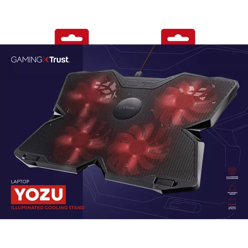 Trust GXT 278 kannettavan tietokoneen jäähdytysalusta 43.9 cm (17.3