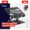Trust Zeff kannettavan tietokoneen teline musta 40,6 cm (16
