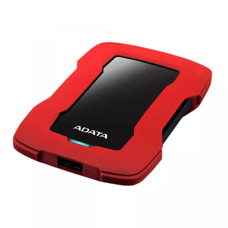 ADATA HD330 ulkoinen kiintolevy 1 TB 2,5 tuuman Micro-USB B 3.2 Gen 1 (3.1 Gen 1) punainen