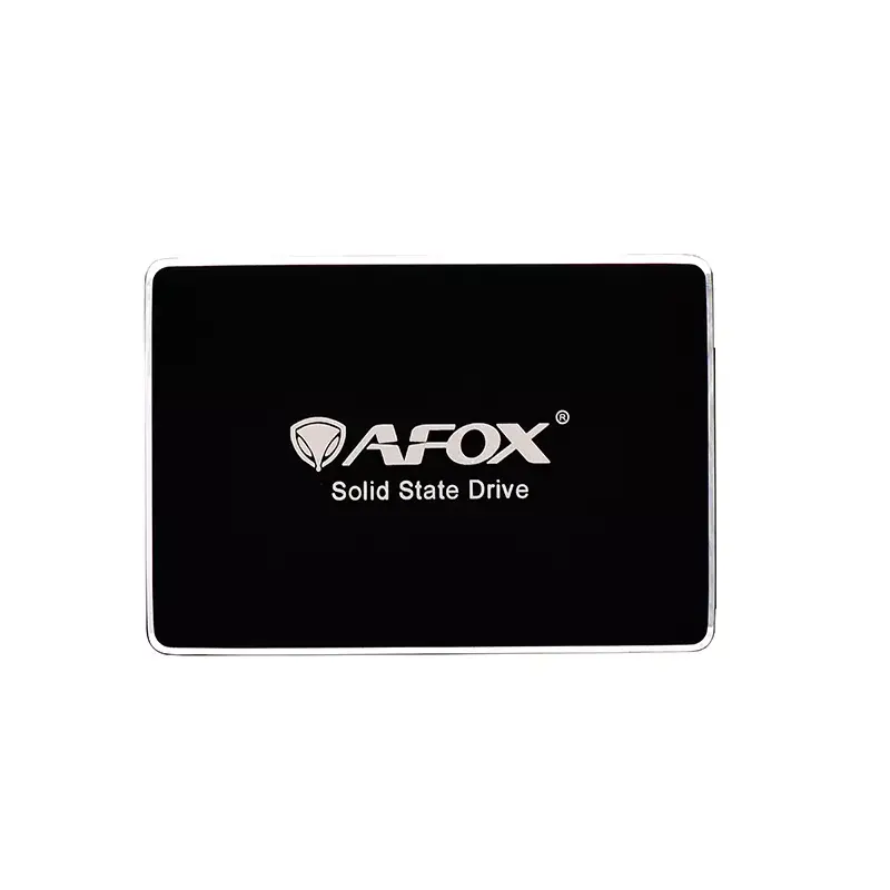 AFOX SD250-512GN 2,5″ SATA III -SSD-levy, 512 GB, TLC 3D NAND, 540 MB/s, musta