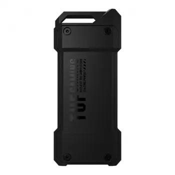 SSD-kotelo ASUS ESD-T1A/BLK/G/AS — M.2 (SATA/PCIe) yhden paikan, USB-C 3.2 Gen2, 10 Gbit/s, musta, avainlukko