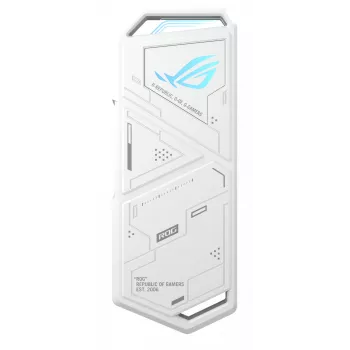 SSD-kotelo ASUS ROG Strix Arion White Edition — M.2 PCIe, USB Type-C 10 Gbit/s, yhdelle SSD-asemalle