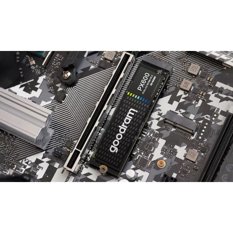 Goodram SSDPR-PX600-500-80 sisäinen SSD-kiintolevy 500 GB M.2 PCI Express 4.0 NVMe 3D NAND