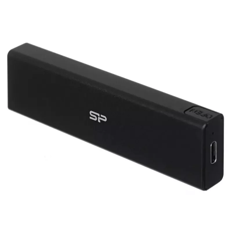 SILICON POWER ulkoinen M.2 NVMe/SATA SSD-kotelo