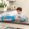 Häkki FERPLAST Combi 2 hamstereille, sininen läpinäkyvä, B795×T295×H263 mm, teknopolymeeri