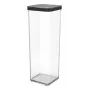 Rotho Loft 1160608080 herkkurasia, 2 l, muovia, sopii astianpesukoneeseen ja pakastimeen, musta