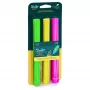 3Doodler kompostoituva 3D-tulostusfilamenttisarja 75 kpl — vihreä, pinkki, keltainen, Neon-Glow, 65 °C sulamispiste