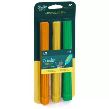 3Doodler Start 3DS-ECO-MIX2-75 3D-tulostusmateriaali kompostoituva muovi vihreä, oranssi, keltainen 1 g