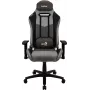 Pelituoli AEROCOOL DUKE AeroSuede musta/harmaa – 2D-käsinojat, butterfly-mekanismi, enintään 150 kg käyttäjäpaino
