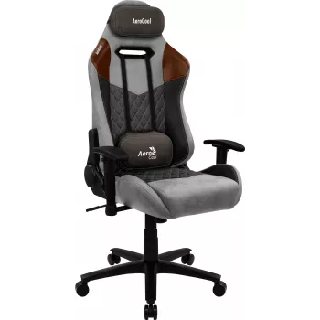 Aerocool DUKE AeroSuede yleispelituoli musta, ruskea, harmaa