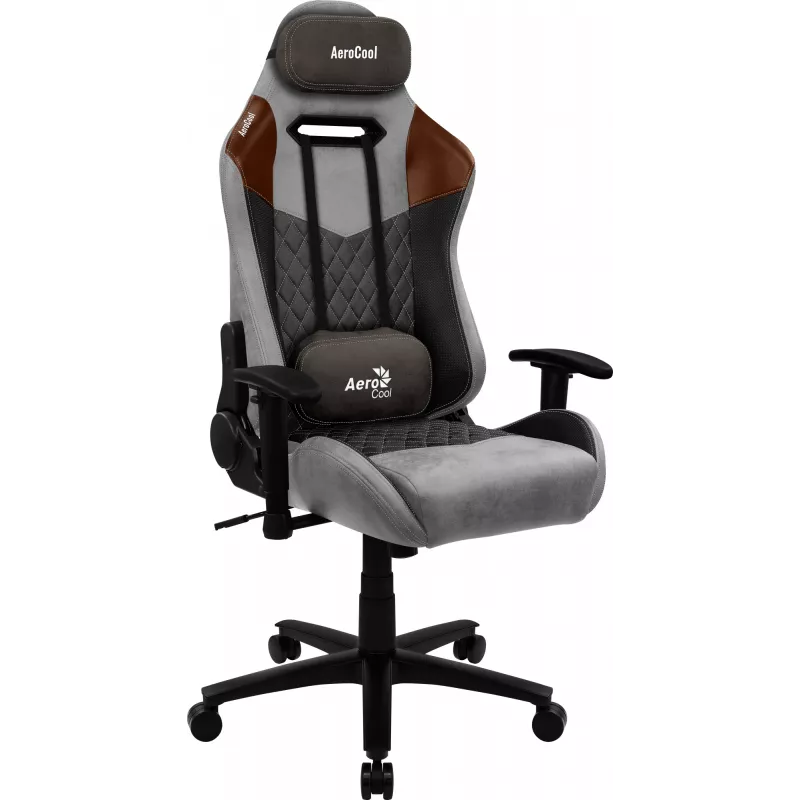 Aerocool DUKE AeroSuede yleispelituoli musta, ruskea, harmaa