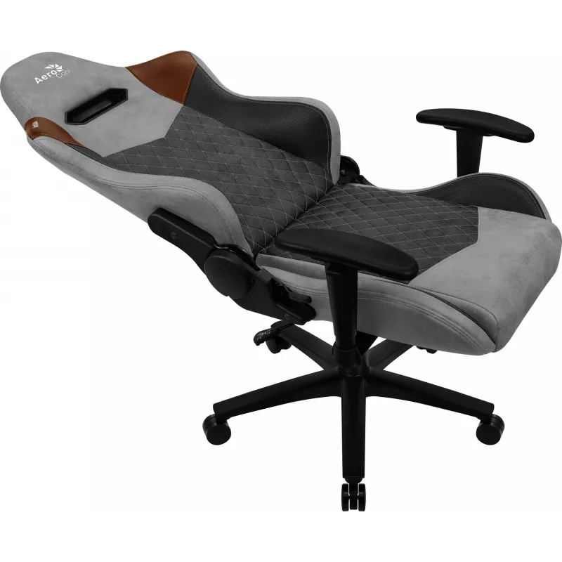 Aerocool DUKE AeroSuede yleispelituoli musta, ruskea, harmaa