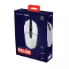 Trust GXT 109W Felox -hiiri, peli, oikeakätisille, USB Type-A, optinen, 6400 DPI