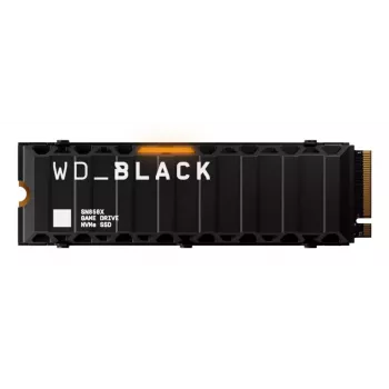 WESTERN DIGITAL SSD - WD_BLACK SN850X - 4TB - PCIe Gen4 x4 - M.2 2280 - jäähdytyssiili
