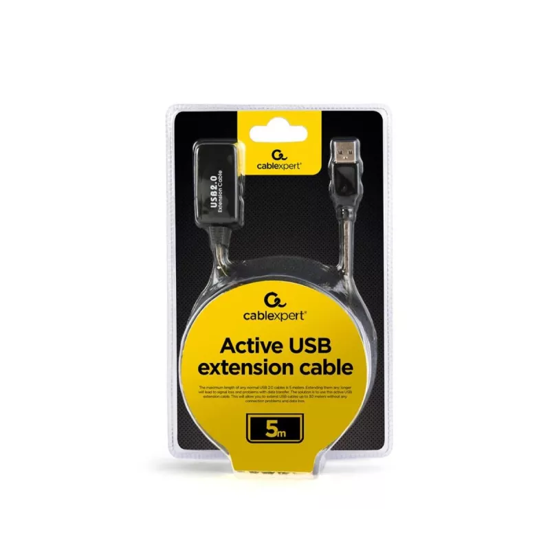 GEMBIRD Active Extension -kaapeli USB 2.0 - 5 m