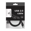 Gembird CCP-USB2-AMAM-6 USB 2.0 AM–AM -kaapeli, 1,8 m, musta