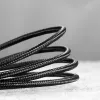 BASEUS punottu Cafule-pikalatauskaapeli - USB Type-A - Type-C 2A - 2 m - musta (nylon)