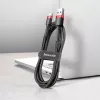 BASEUS punottu Cafule-pikalatauskaapeli - USB Type-A - Type-C 2A - 2 m - musta (nylon)
